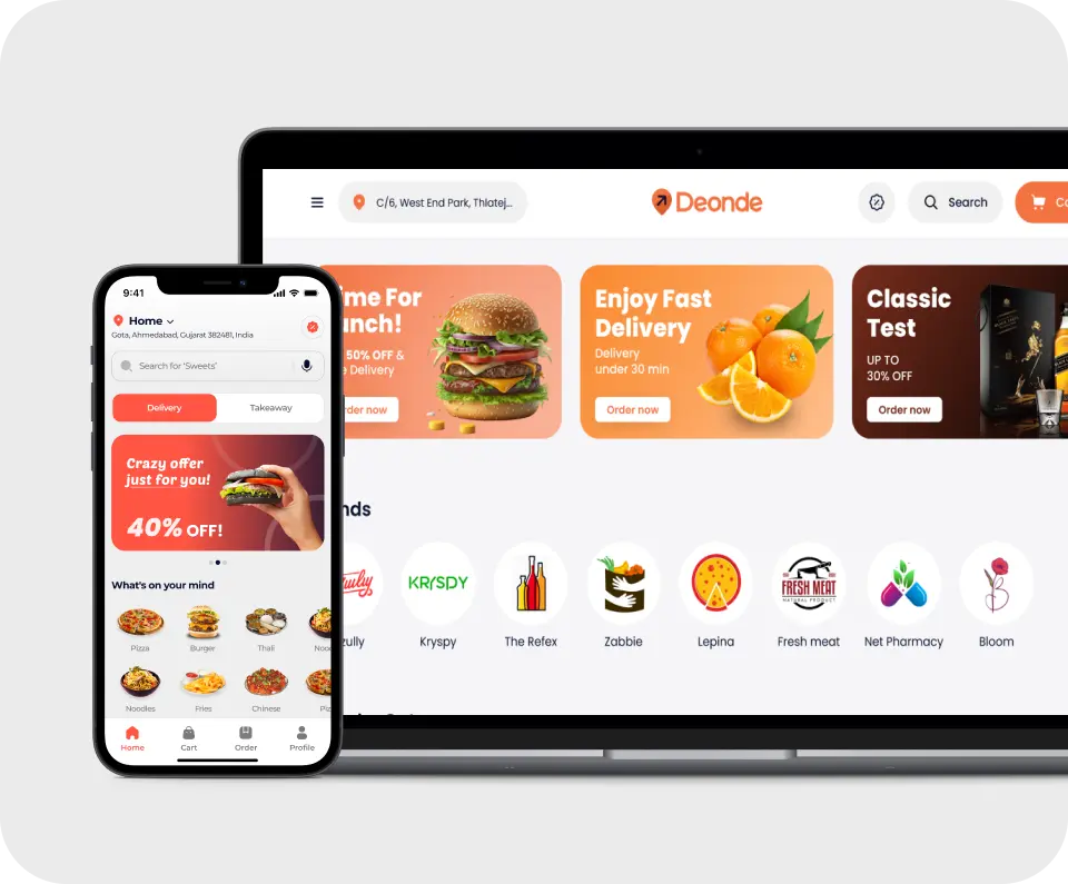 Corporate catering online bookings and repeat orders by Deonde