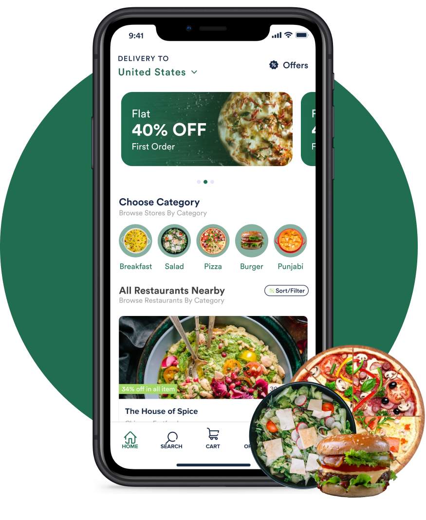 Deonde platform — the white-label Grubhub alternative