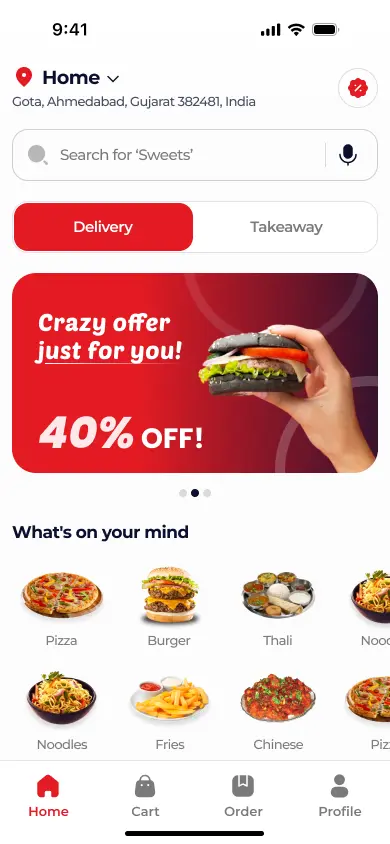 Deonde white-label Customer App — branded ordering app for iOS and Android