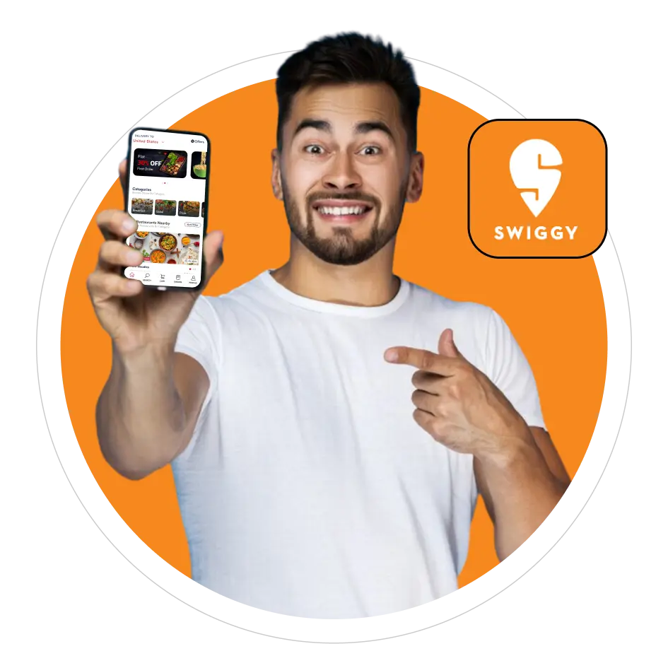 Swiggy clone app — white-label food delivery marketplace by Deonde