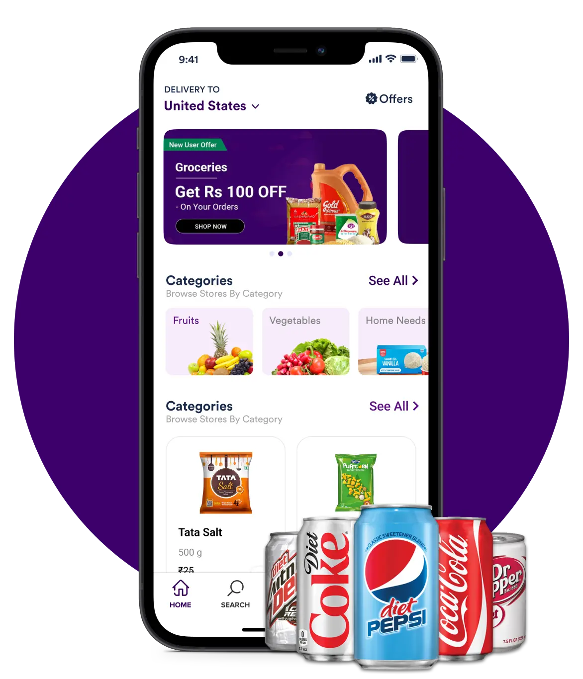 Deonde platform powering a Zepto-like quick commerce delivery app